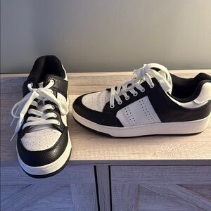 Marc Fisher Black and White Sneakers